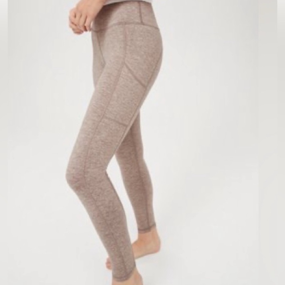 Aerie Leggings : Purple/Brownish :: Small